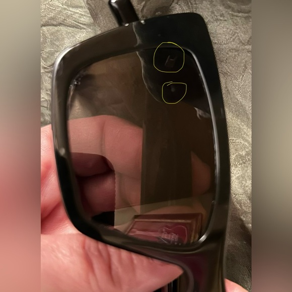 Saint Laurent Black Square Sunglasses - Picture 13 of 16